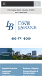 Mobile Screenshot of lewisbabcock.com